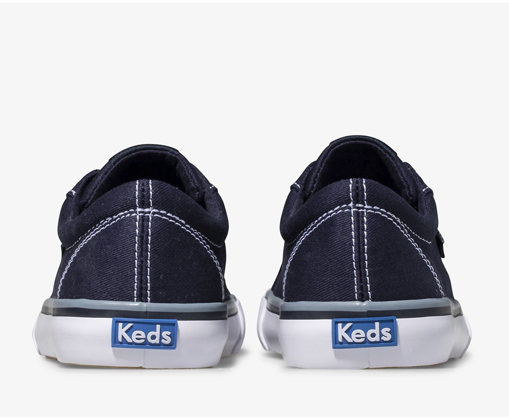 Keds Sneaker Kinder Navy - Jump Kick Segeltuch - WNE-012946